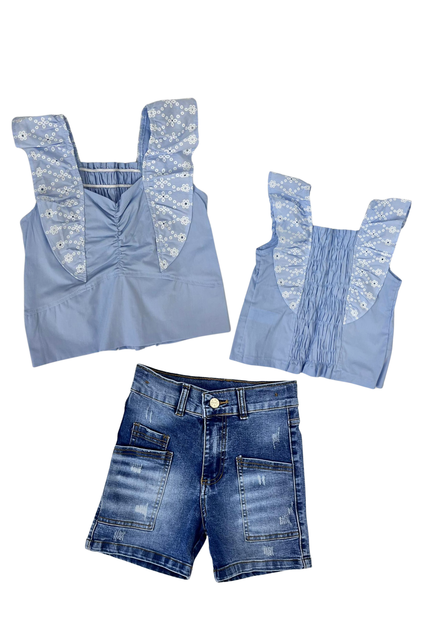 Conjunto Short Jean