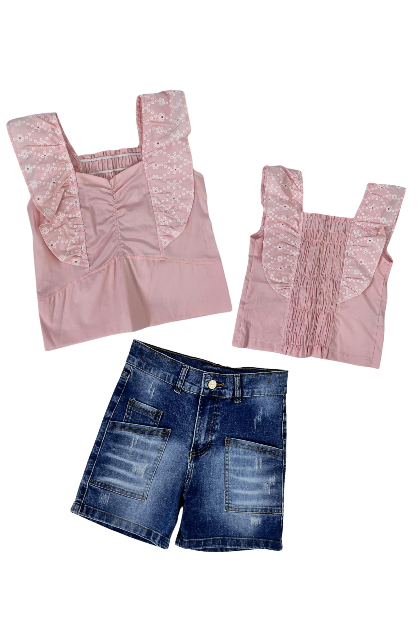 Conjunto Short Jean